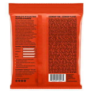 ERNIE BALL • 2254 10–52 Skinny Top Heavy Bottom Slinky Classic Rock N Roll Pure Nickel Wrap Electric Guitar Strings • Струни за електрическа китара