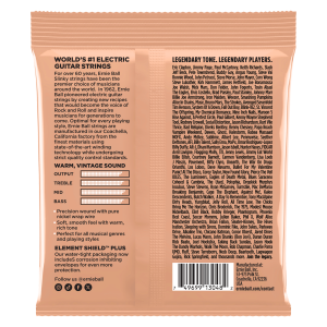 ERNIE BALL • 2256 9.5–46 Turbo Slinky Classic Rock N Roll Pure Nickel Wrap Electric Guitar Strings • Струни за електрическа китара