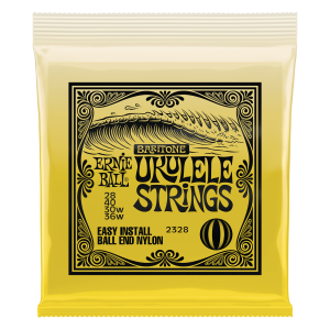 ERNIE BALL • 2328 28–36w Baritone Nylon Ball End Ukulele Strings • Струни за укулеле