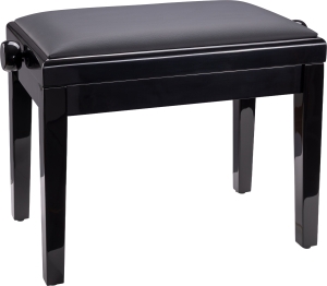 K&M • 13924 Piano Bench Black Gloss • Столче за пиано