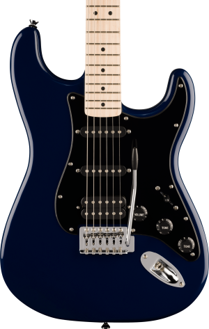 SQUIER by Fender • Sonic Stratocaster Midnight Blue HSS • Електрическа китара