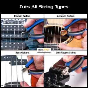 MUSIC NOMAD • Grip One - All in ONE String Winder, Cutter, Puller • Мултитул за струни