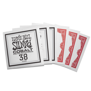 ERNIE BALL • 2725 8–38 Cobalt Extra Slinky Electric Guitar Strings • Струни за електрическа китара
