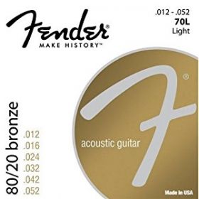 Fender 70L 80/20Bronze W Ball End 12-52