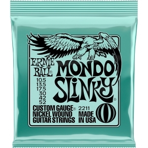 ERNIE BALL 2211 Mondo Slinky Nickel El. Guitar Strings 10.5 - 52