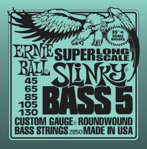 ERNIE BALL 2850 Bass 5 Slinky Super Long Scale