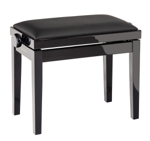 K&M Piano Bench Black Buffed 13911