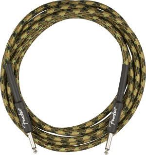 FENDER PRO 10' INST CABLE WDLND CAMO