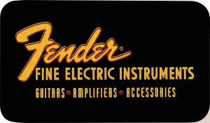 FENDER® FINE ELECTRIC PICK TIN - 12 PACK